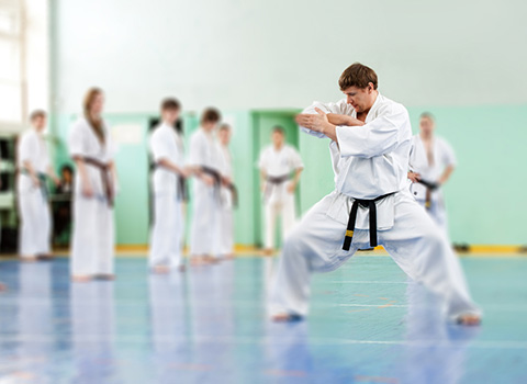 Karate course at the Frank Lee in Cambridge